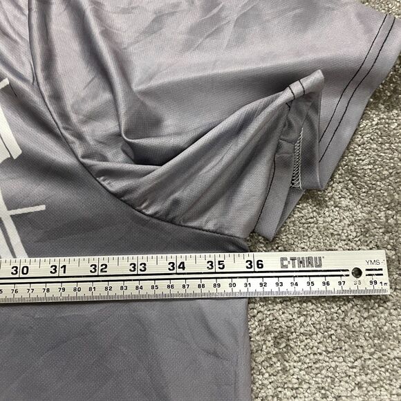 Unbranded Graphic T-Shirt Mens Plus 7X Gray Kobe Bryant Lakers Jersey Basketball - Picture 9 of 11